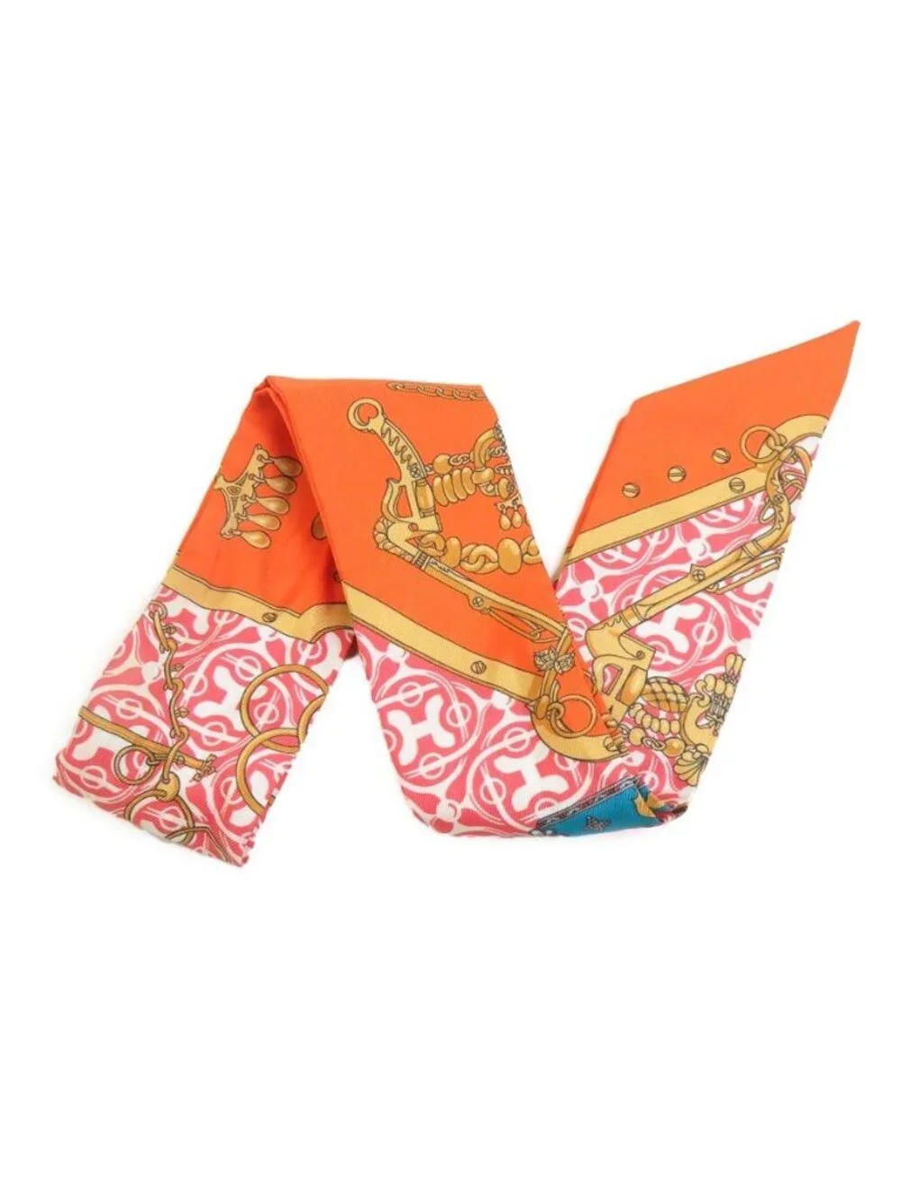 Hermes Twilly Scarf Multicolor